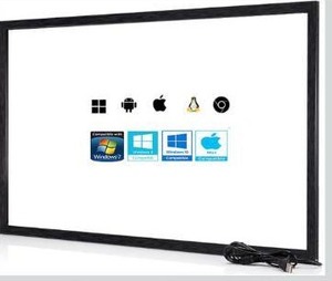 lot 8571 image: Chengying 40 Inch 10 Points Multi-Touch Infrared Touch Frame IR Touch Panel 40 Inches Infrared Touch Overlay USB Driver Free HID Compatible Retail$170