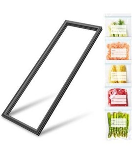 lot 8603 image: UPGRADED 241786009 241786013 Refrigerator Door Gasket Replacement Compatible with Frigidaire Electrolux Refrigerators, Replaces AH2581497 PS2581497 Side-By-Side Refrigerator Fresh Food Door Seal