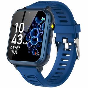 lot 8631 image: Wiszodet Kids Smart Game Watch with 39 Games HD Touch Screen Video Camera Music Player Pedometer Flashlight Alarm Clock 1224 hr, Gifts for 5-12 Year Olds Boys