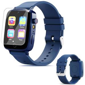 lot 8632 image: Smart Watch for Kids with 26 Puzzle Games, HD Touch Screen Kids Watch, Camera, Music Player, Alarm Clock, Calculator, Pedometer, Learn Card - 1224hr Toys for Age 3-12 Year Old, Birthday Gift for Boys