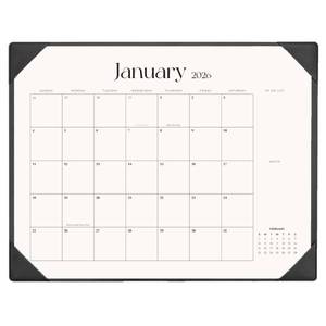 lot 8697 image: Desk Calendar 2026-2027 with Desk Mat 22 x 17 Large Desk Pad Calendar Runs from January 2026 to June 2027, Office Supplies Desktop Monthly Calendar for Home &amp Office