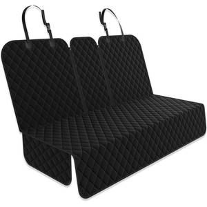 lot 8774 image: Yonktoo Dog Car Seat Cover for Back Seat, Car Seat Cover 6040 Split Bench for Family Car, Compact SUV, MPV - Standard - 53 W