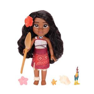 lot 8854 image: Disney Moana 2 My Singing Friend Moana Doll & Heihei Figure Playset for Girls Officially Licensed, Great Birthday Gift for Kids Girls and Boys