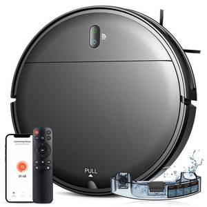 lot 14765 image: Robot Vacuum and Mop Combo, 2 in 1 Robotic Vacuum Cleaner with Schedule, AppAlexaVoice Control, Slim 2.87, Self-Charging, 2300 Pa Suction & Long Runtime, Ideal for Hard Floor, Pet Hair, Carpet