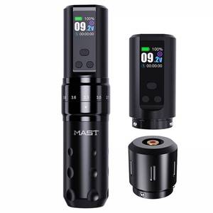 lot 14770 image: Mast Fold2 Pro Tattoo Gun, Wireless Rotary Tattoo Pen Machine, Real 7 Strokes Length, 2 Batteries 2,000mAh Power Supply Extra Battery, Mcore Tattoo Motor P-076