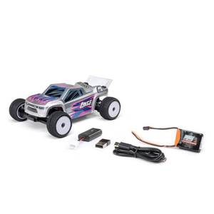 lot 14773 image: Losi Micro-T 128 2 Wheel Drive Silver RTR LOS-1392T2