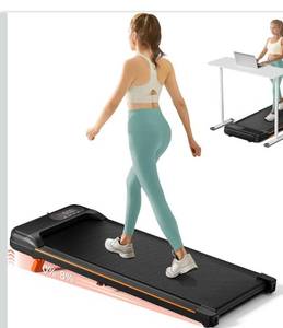 lot 9275 image: Walking Pad, Under Desk Treadmill with Incline for Home Office 2.5HP Portable Walking Treadmill with 265 Lbs Weight Capacity Walking Machine, Remote Control, LED Display