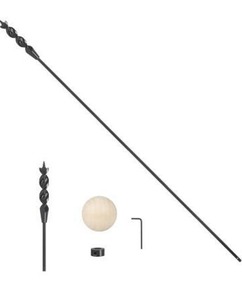 lot 9284 image: Flexible Drill Bit for Wire Pulling with Guide Ball Kit,34 in. x (4.5 FT) 54 in. Long Flex Drill Bits for Wood,Auger Head Installer Drill Bit, Fish Bit for Pulling Wires in Walls