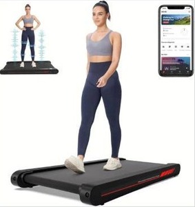 lot 9307 image: Walking Treadmill Pad with APP, 3 in 1 Under Desk Treadmill, 400W Low Noise Walking Vibration Pad, Portable Treadmills for Home Office