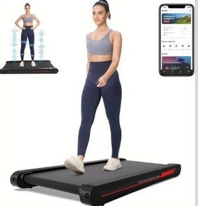 lot 9308 image: Walking Treadmill Pad with APP, 3 in 1 Under Desk Treadmill, 400W Low Noise Walking Vibration Pad with Remote Control,Portable Treadmills for Home Office