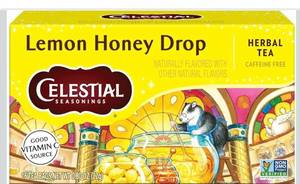 lot 9328 image: Celestial Seasonings Lemon Honey Drop Herbal Tea, 16 Tea Bags Box 2 boxes