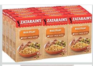 lot 9339 image: Zatarains Rice Pilaf, 6.3 oz (Pack of 12)