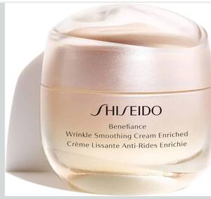 lot 9448 image: Shiseido Benefiance Wrinkle Smoothing Cream Enriched - Anti-Aging Moisturizer for Dry to Very Dry Skin - Visibly Corrects Wrinkles & Intensely Hydrates - Non-Comedogenic