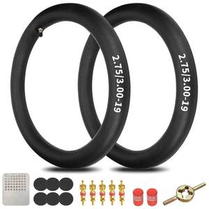 lot 9498 image: XIKOBY 2.753.00-19 70100-19 Electric Dirt Bike Inner Tube Compatible with Surron Light Bee X 60V 6000W E-Bike Segway X160 X260 Talaria, 80100-19 3.00X19 Tubes with TR4 Valve Stem Motorcycle Parts