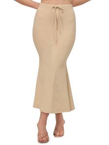 lot 9584 image: ALYNE Saree Shapewear Petticoat for Women, Womens Blended Saree Shapewear Beige