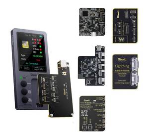 lot 9650 image: Qianli iCopy 2.3 6 in 1 iPhone 788PXXRXSXSMAX11 Pro Max12131415 Pro  PM Face ID, LCD, Vibrator Transfer EEPROM Programmer & Battery, Lightening Board, True Tone