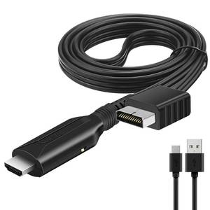 lot 9659 image: HDSUNWSTD HDMI Cable for PlayStation 2 & PlayStation 1 Console (PS2 & PS1), PS1PS2 to HDMI Adapter with True RGB Signal Output PlayStation 1 Adapter Sony PS2 HDMI Converter