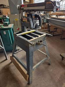 lot 2645 image: Craftsman Professional 10-inch Radial Arm Saw with Stand Model 315.220380