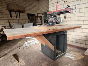 lot 2653 image: Craftsman 12-inch Radial Arm Saw Model 113.197901