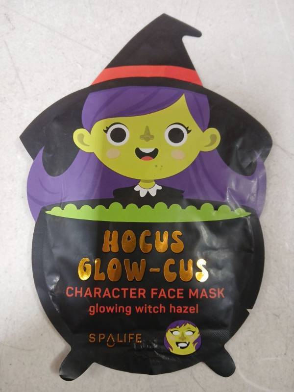 lot 28439 image: Hocus Glow-cus Witch Hazel Face Mask by Spa Life - Retail $3