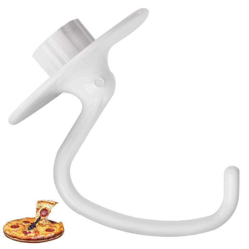 lot 46767 image: Coated Dough Hook for Kitchenaid Mixer, Accessories and Attachments for K45 K45SS KSM90 KSM150 Fits Kitchen Aid Tilt-Head Stand Mixer Bowls For 4.5-5 Quart Bowls K45DH