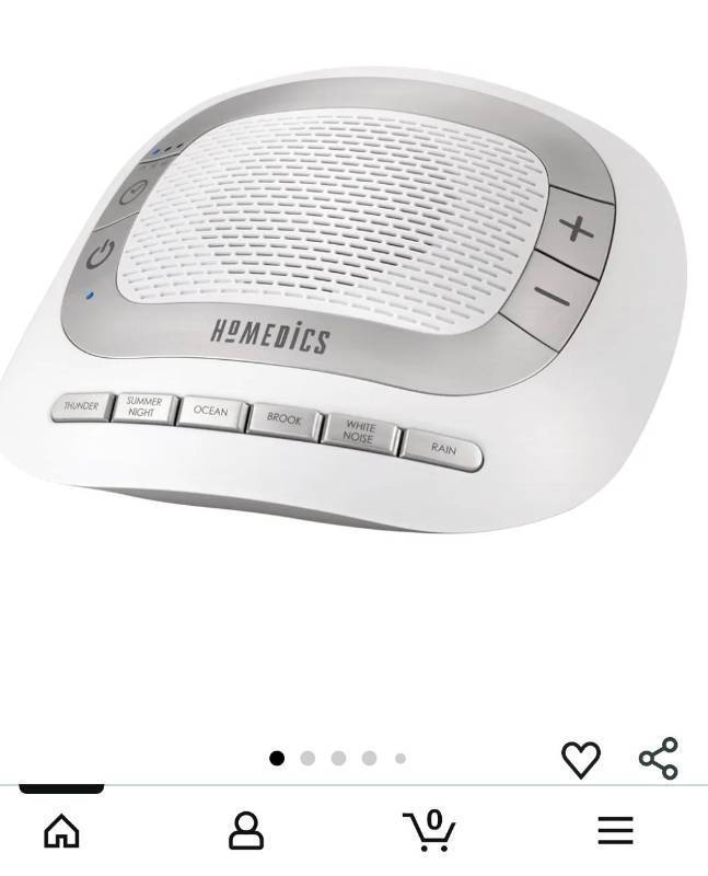 lot 47458 image: MyBaby Sound Machine and White Noise Generator - Retail $20