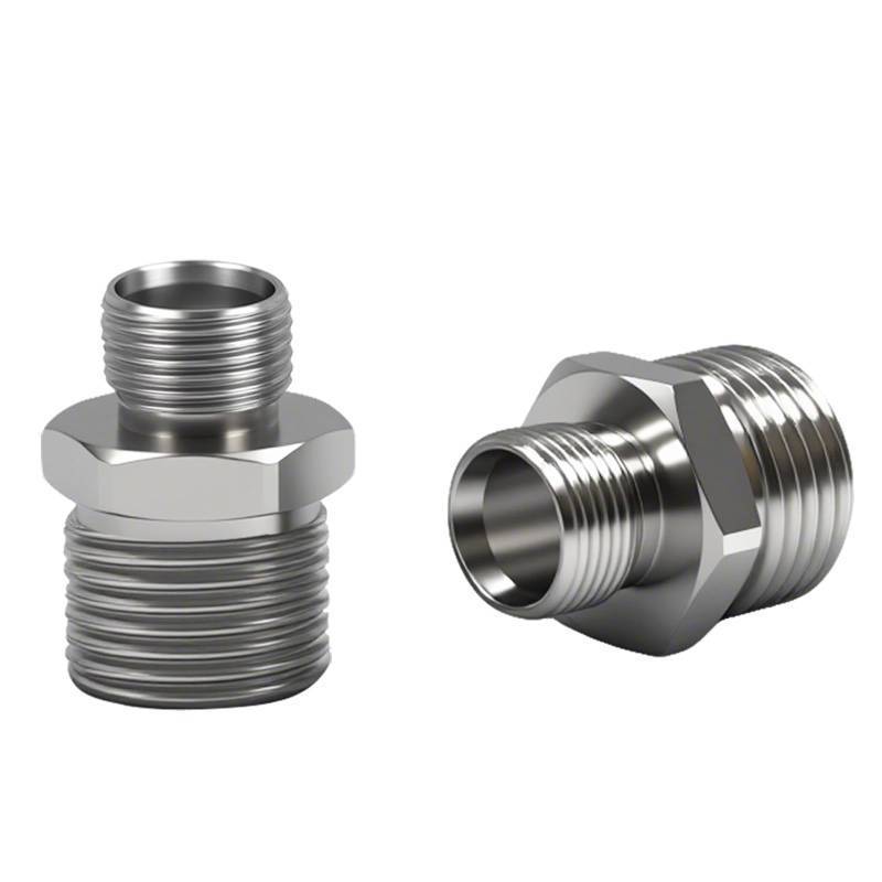 lot 28463 image: ENCMY 12 to 38 Water Line Adapter, Brass Compression reducer faucet fitting, 38 Male to 12 Male Water Hose Adapter for RV Kitchen, Pipe Connector with Teflon Tape and Filter gasket (2-Pack)