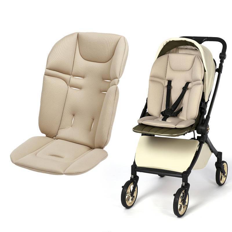 lot 47541 image: Baby Stroller Seat Liner for Most Stroller Models, Breathable Fabric Stroller Seat Liner Insert, Ensure Comfort and Support on The Go, Stroller Accessories for Toddler Aged 0-5 Years Old