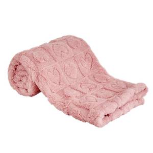 lot 23847 image: Yurhap Fleece Baby Blanket Heart Checkered Blanket, Ultra Soft Cozy Baby Blankets for Girls Boys, Fluffy Infant Toddler Newborn Receiving Blankets for Crib Stroller 30x40 (Dark Pink)