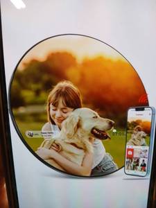 lot 23861 image: Digital Picture Frame Smart Mirror 10.1in WiFi Cloud Photo Frame