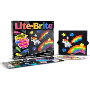 lot 23866 image: Lite Brite Classic, Favorite Retro Toy - Create Art with Light, STEM, Educational Learning, Holiday, Birthday, Gift, Boys, Kid, Toddler, Girls Age 4