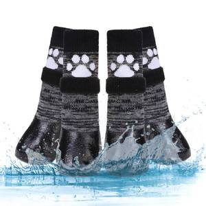 lot 29229 image: KOOLTAIL Non Slip Dog Socks to Prevent Licking Paws for Hardwood Floors, Dog Boots Shoes for HotCold Pavement with Grippers Traction Control, Waterproof Paw Protector for Small Medium Large, XL