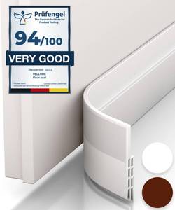 lot 39352 image: Vellure Door Draft Stopper for Bottom of Door - Premium Door Sweep for Bottom of DoorWeather Stripping Door Seal (Save Energy installs Quickly and Easily) Door Strip Ideal for
