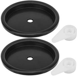 lot 48030 image: Vacuum Filter Nut And Plate(Only Nut & Plate) Compatible with Ridgid Craftsman VT2565 Vacuum Cleaner WetDry Accessories VF3000 VF3500 VF4000 VF5000 VF6000 12303 2 pack