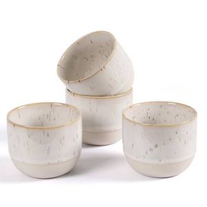 lot 48035 image: ZEBERBO Ceramic Espresso Cups Set of 4, Double Walled Espresso Coffee Mugs for Nespresso Cups, Special glazed Demitasse Cups Expresso Coffee Cup for Espresso Machine (Speckled Off-White)