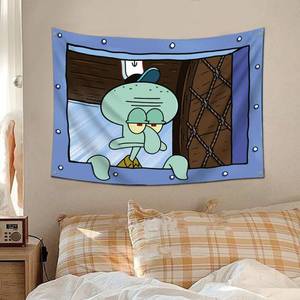 lot 54325 image: Loveon Cartoon Funny Flag 3x4 Feet Wall Hanging Window Design for Bedroom Dorm Room Flag Wall Home Decor Size 3x4 Feet