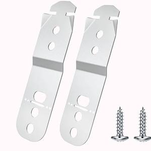 lot 54846 image: Dishwasher Mounting Bracket 619985 Compatible with Bosch Replaces 628371 AH3478789 EA347878 AP4538351 605007 00605007-2 Pack