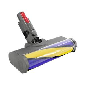 lot 54847 image: Gastrivo Soft Roller Cleaner Head 10 for Dyson V10V11, Motorized Hard-Floor Head with Green LED Dust Illumination, Quick-Release Connector, Replacement Floor Brush