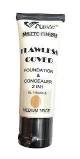 lot 35753 image: Amuse Flawless Cover 2-in-1 Foundation & Concealer - Fair