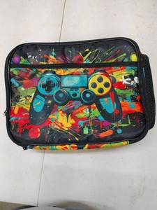 lot 8942 image: Insulated Lunch Bag with Video Game Controller
