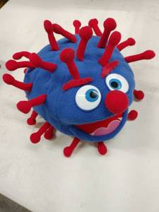 lot 8986 image: COVID-19 Hand Puppet