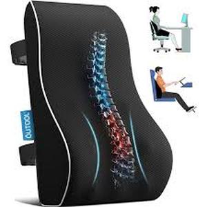 lot 8938 image: Qutool Cushion Back Support Car Pillow
