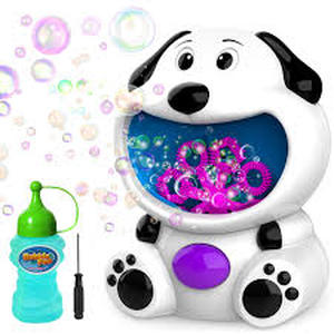 lot 8973 image: Wistoyz Dog Bubble Machine