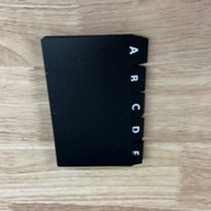 lot 4442 image: Rolodex Card File Dividers A-Z - Retail $8