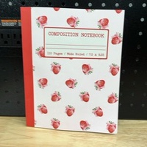 lot 4478 image: Composition Notebook, 110 Pages and Wide Ruled - Retail $0