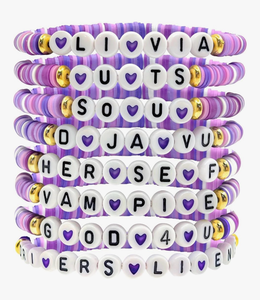 lot 4484 image: Bracelets for Singer Friendship Bracelet Merchandise for Fans Birthdays, Concert Outfits, and Party Favors, for Fan - Retail $0