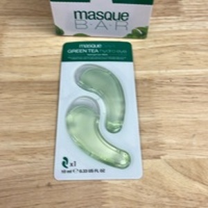 lot 4485 image: Unmasque Beauty Green Tea Hydro Gel Eye Mask.  6 Count - Retail $0