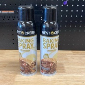 lot 4503 image: 2-West Creek Baking Spray 17 OZ - Retail $0