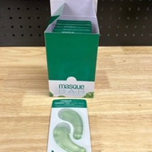 lot 4561 image: Unmasque Beauty Green Tea Hydro Eye Mask. 6 Count - Retail $0