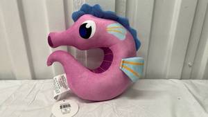 lot 7027 image: Pink Seahorse Neck Pillow
